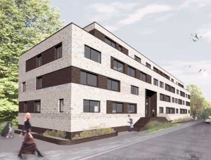 Architekt Bonn Studentenwohnheim Drususstraße