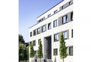 Architekt Bonn Studierendenwohnheim Drususstraße - Neubau von 73 Studierendenapartments in Bonn-Castell, Bodendenkmal, KfW-55 - Koenigs Rütter Architekten