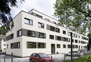 Architekt Bonn Studierendenwohnheim Drususstraße - Neubau von 73 Studierendenapartments in Bonn-Castell, Bodendenkmal, KfW-55 - Koenigs Rütter Architekten