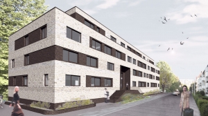 Architekt Bonn Studentenwohnheim Drususstraße