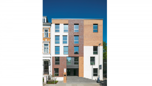 Architekt Bonn Studierendenwohnheim Nassestraße, Architekt Bonn, Koenigs Rütter ,Studierendenwohnheim Nassestraße Klinkerfassade