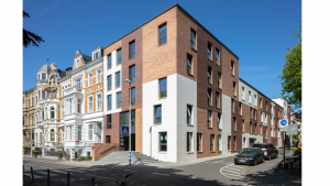 Architekt Bonn Studierendenwohnheim Kaiserstraße, Architekt Bonn, Koenigs Rütter Klinkerfassade