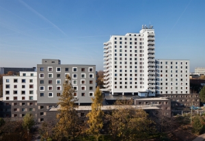 Architekt Bonn Studierendenwohnheim Römerlager - Schadstoffsanierung, energetische Sanierung, WDVS, Klinkerfassade - Koenigs Rütter Architekten Bonn