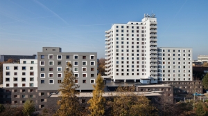 Architekt Bonn Studierendenwohnheim Römerlager - Schadstoffsanierung, energetische Sanierung, WDVS, Klinkerfassade - Koenigs Rütter Architekten Bonn