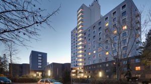 Architekt Bonn Studierendenwohnheim Römerlager - Schadstoffsanierung, energetische Sanierung, WDVS, Klinkerfassade - Koenigs Rütter Architekten Bonn