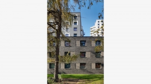 Architekt Bonn Studierendenwohnheim Römerlager - Schadstoffsanierung, energetische Sanierung, WDVS, Klinkerfassade - Koenigs Rütter Architekten Bonn