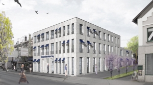 Architekt Bonn Volksbank und Wohnen Bornheim, Architekt Bonn Energetische Modernisierung Volksbank, Koenigs Rütter Architket