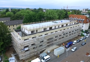 Architekt Bonn Neubau Studentenwohnheim, Klinker, Koenigs Rütter Architket